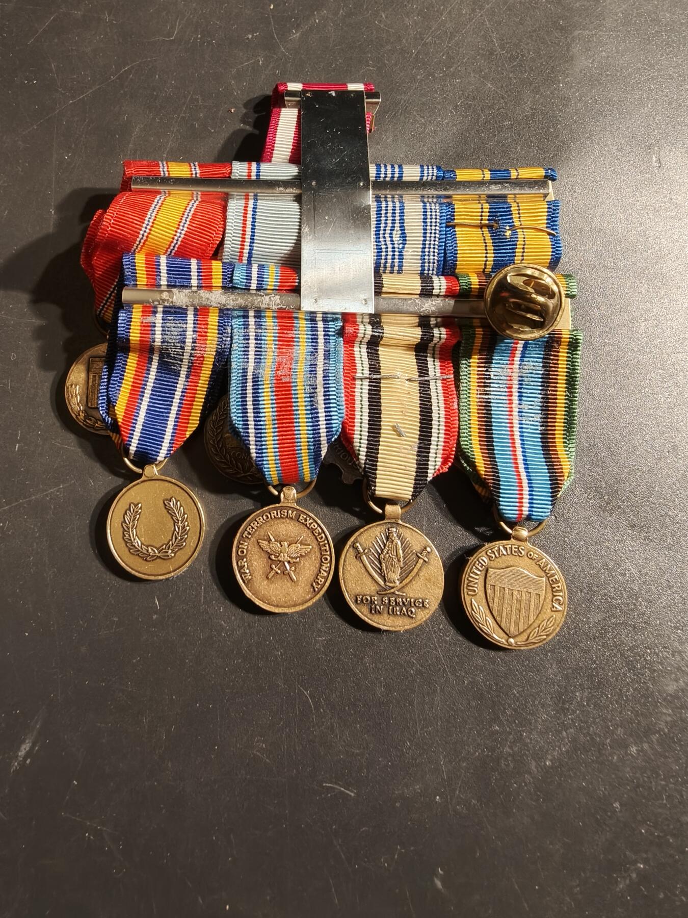 老王徽章第164期 美国空军伊拉克战争、反恐战争迷你联排9R 