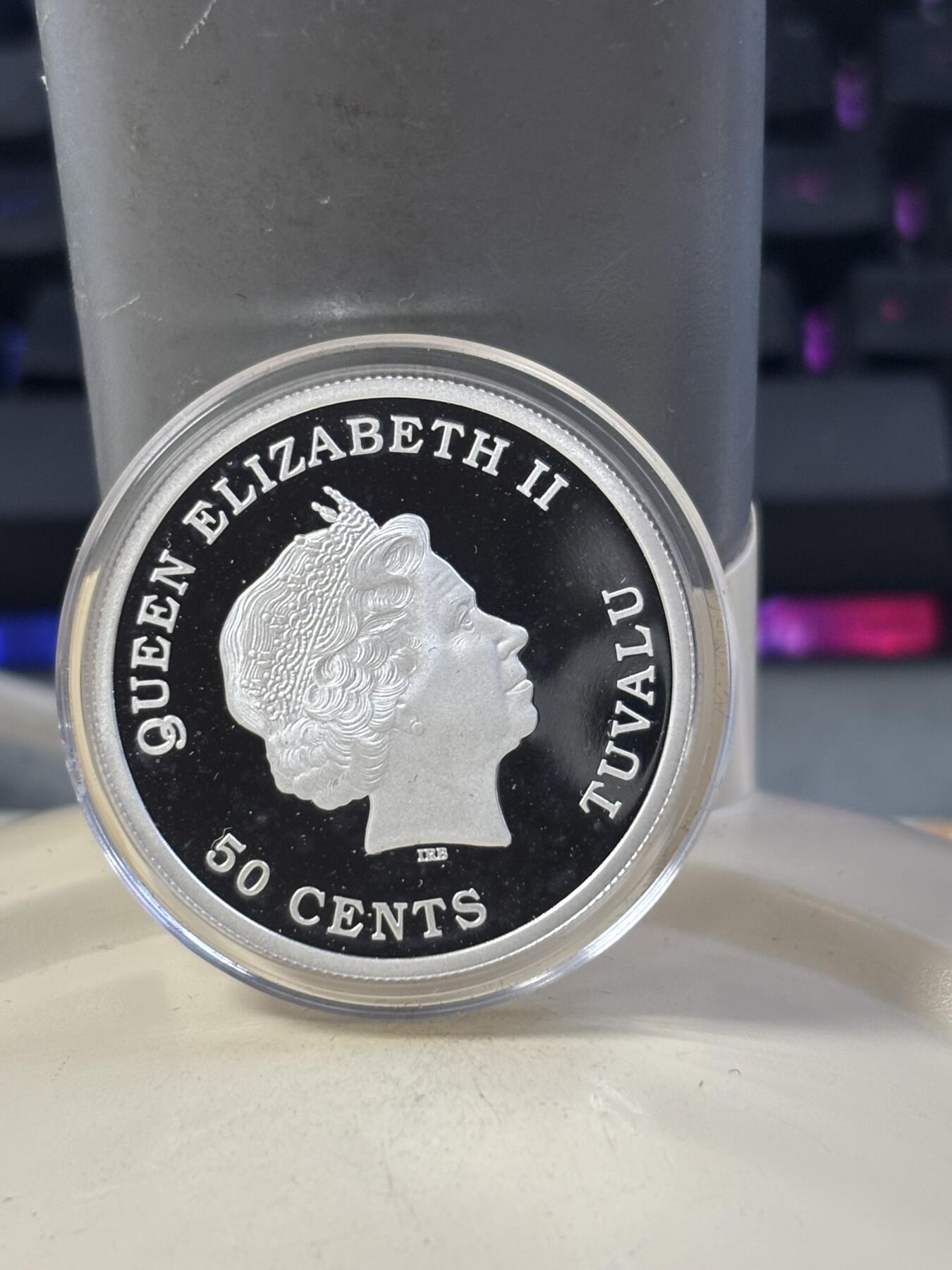 第182期拍卖 澳大利亚2016年中国生肖系列猴年美猴王彩色银币，999银，发行100000枚