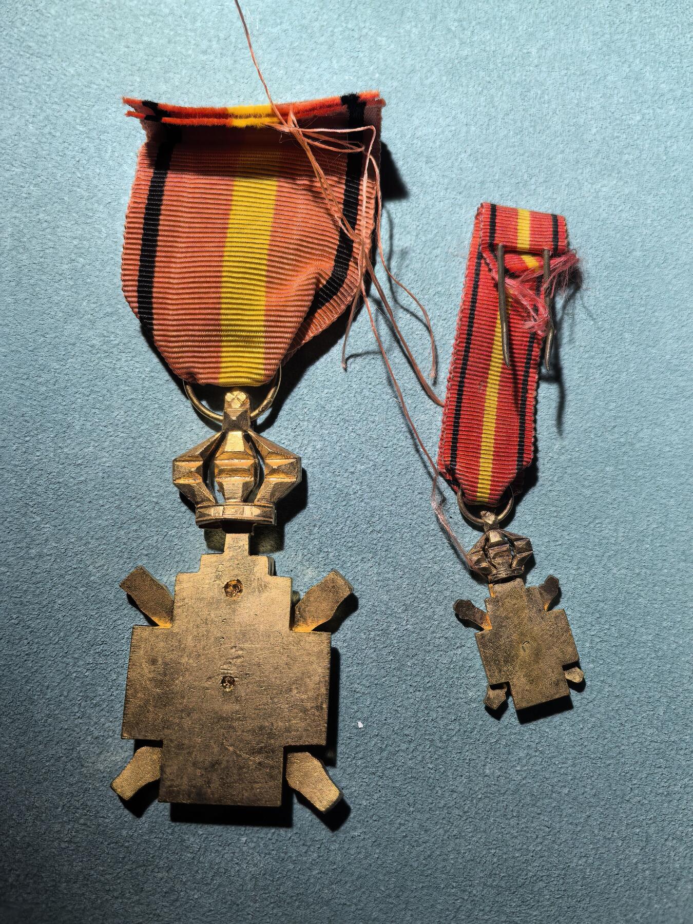 盛世勋华——号角文化勋章邮票专场拍卖第288期 比利时莱茵地区军事占领纪念奖章 带迷你章