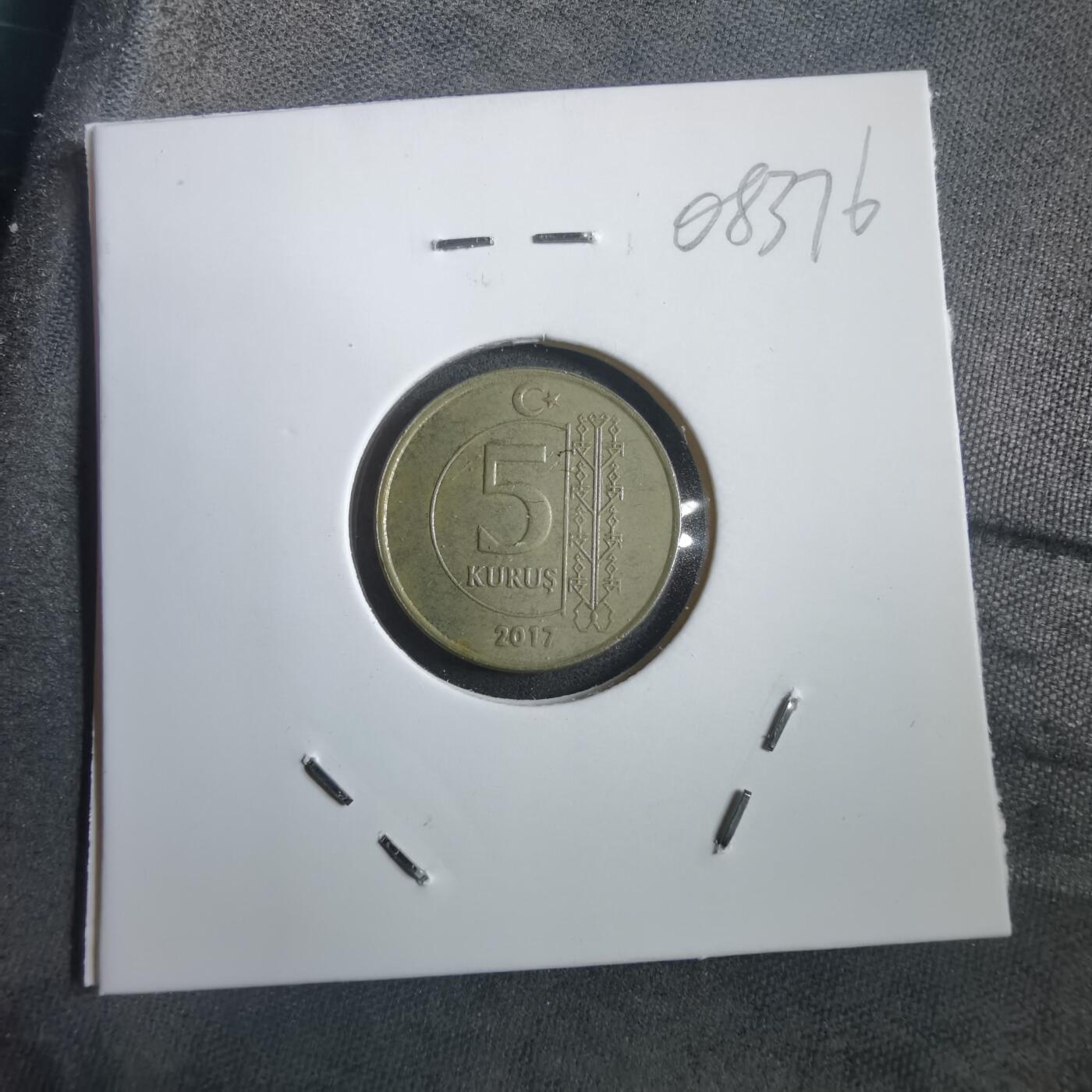 沼泽如烟--第908场 土耳其2017年5库鲁