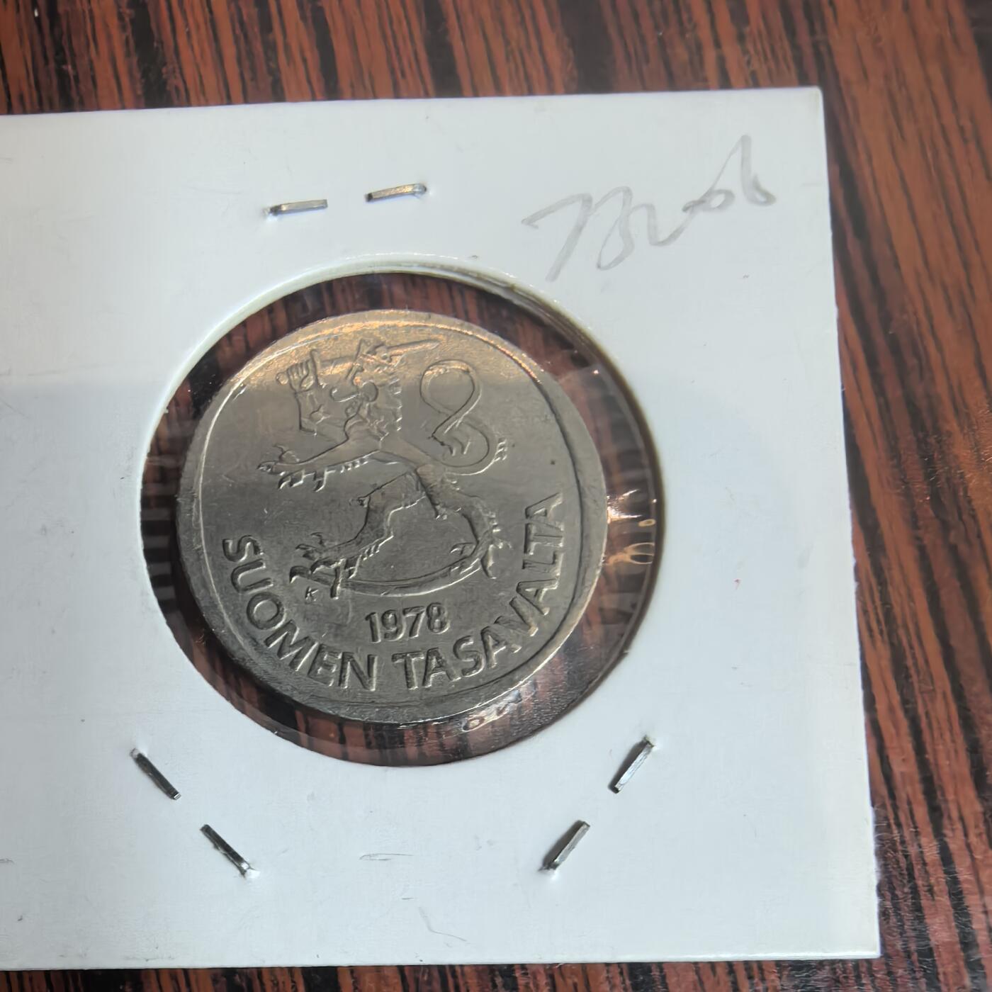 泡泡币外币第三十一场可代拍15038385335微信 芬兰硬币。