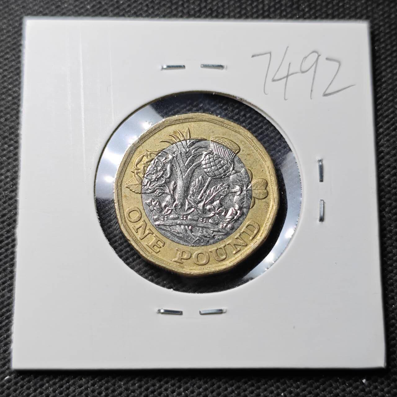 KK钱币收藏小铺  第374场  2月预留时间 周末发货  英国1镑