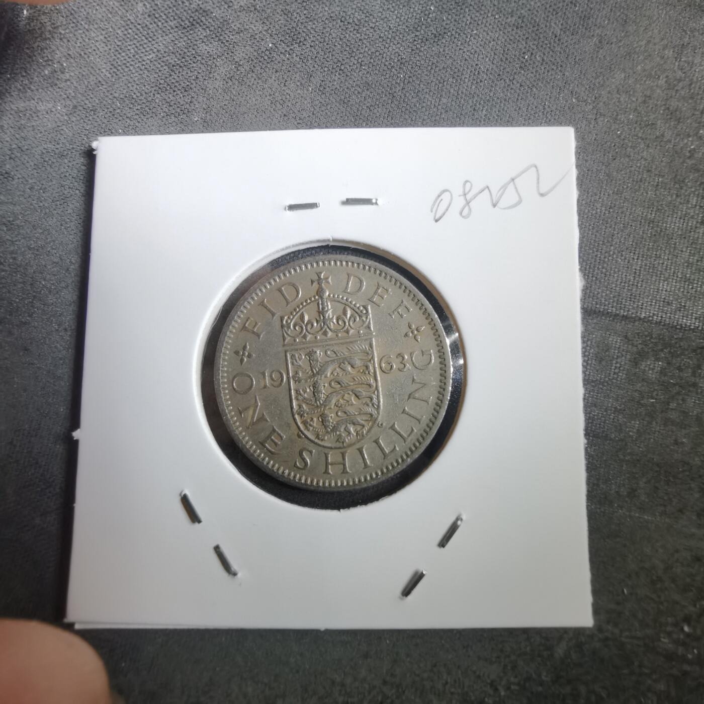 沼泽如烟--第908场 英国1963年1先令