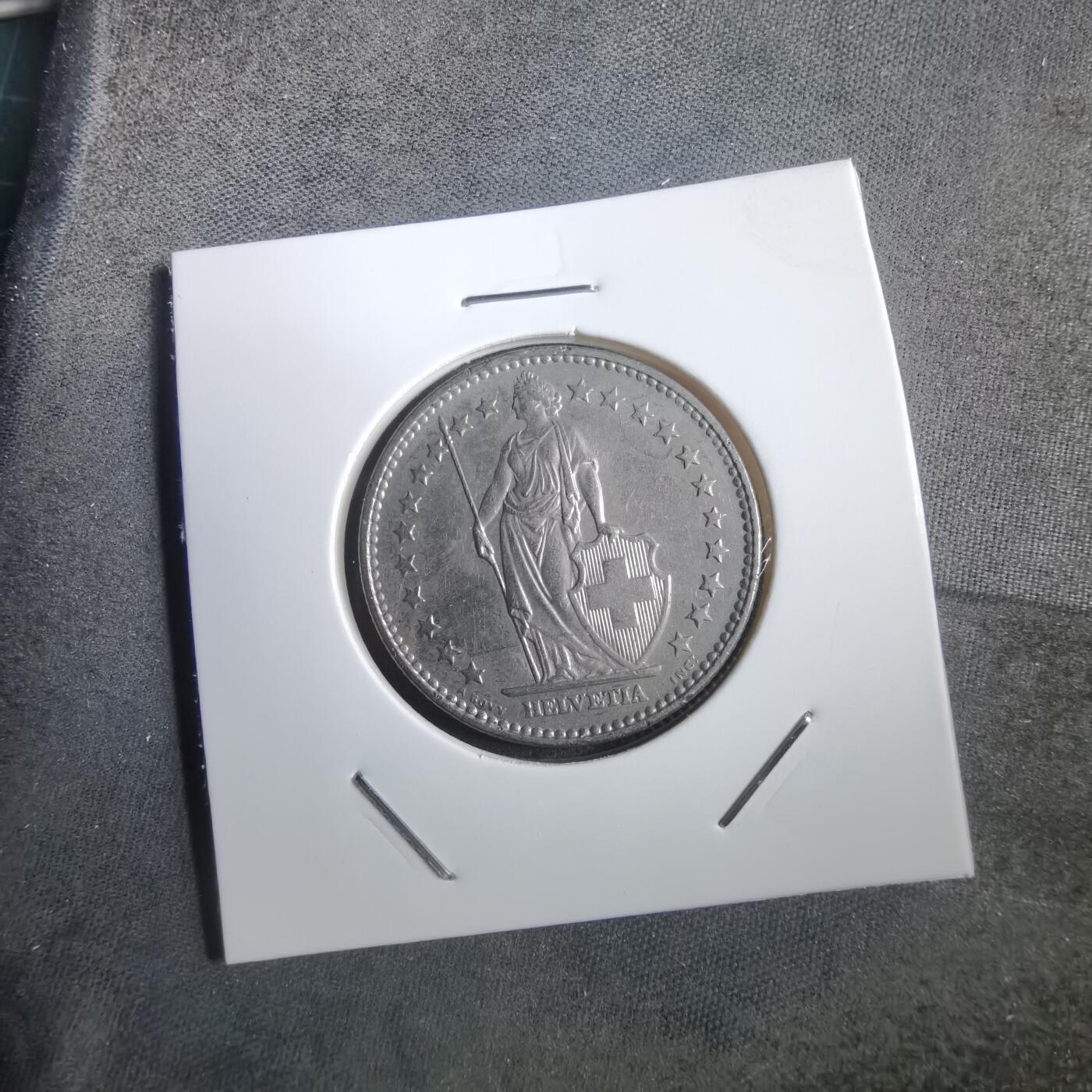 沼泽如烟--第908场 瑞士1968年2法郎