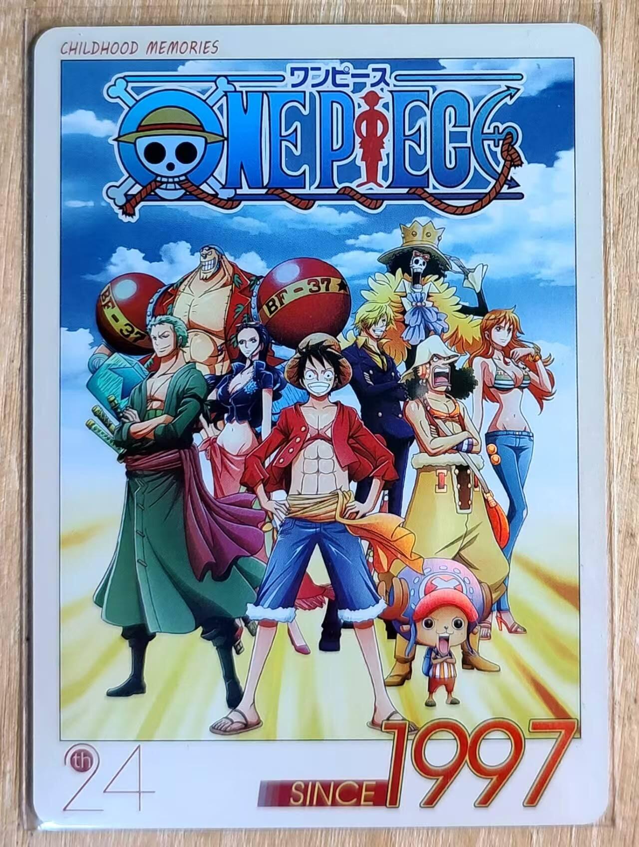 龙虎卡牌六四场 （无佣金，周六结拍，欢迎送拍） 彩闪 京珞卡牌 童年特卡-海贼王