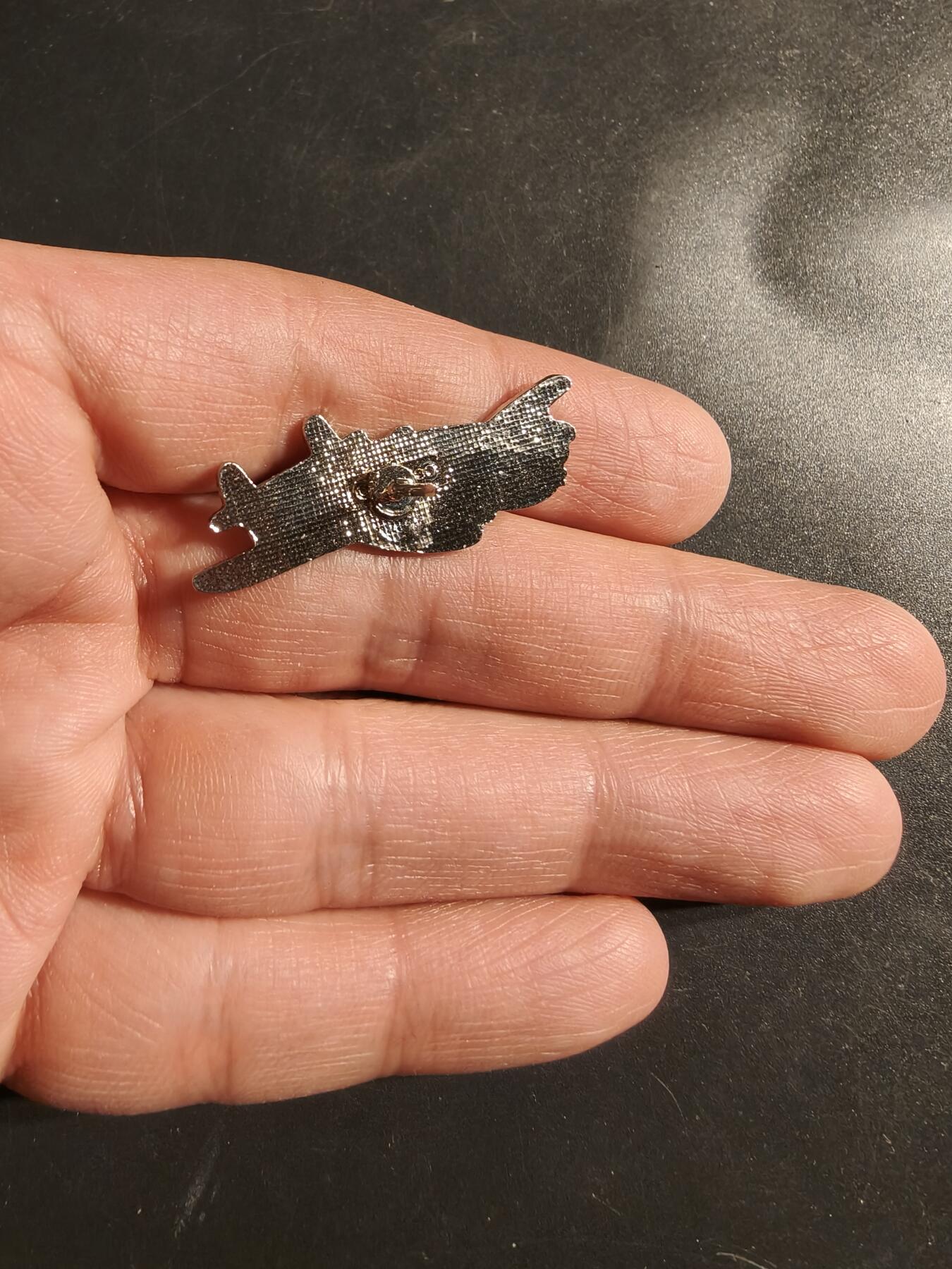 老王徽章第164期  美国二战空军P40战斗机徽章