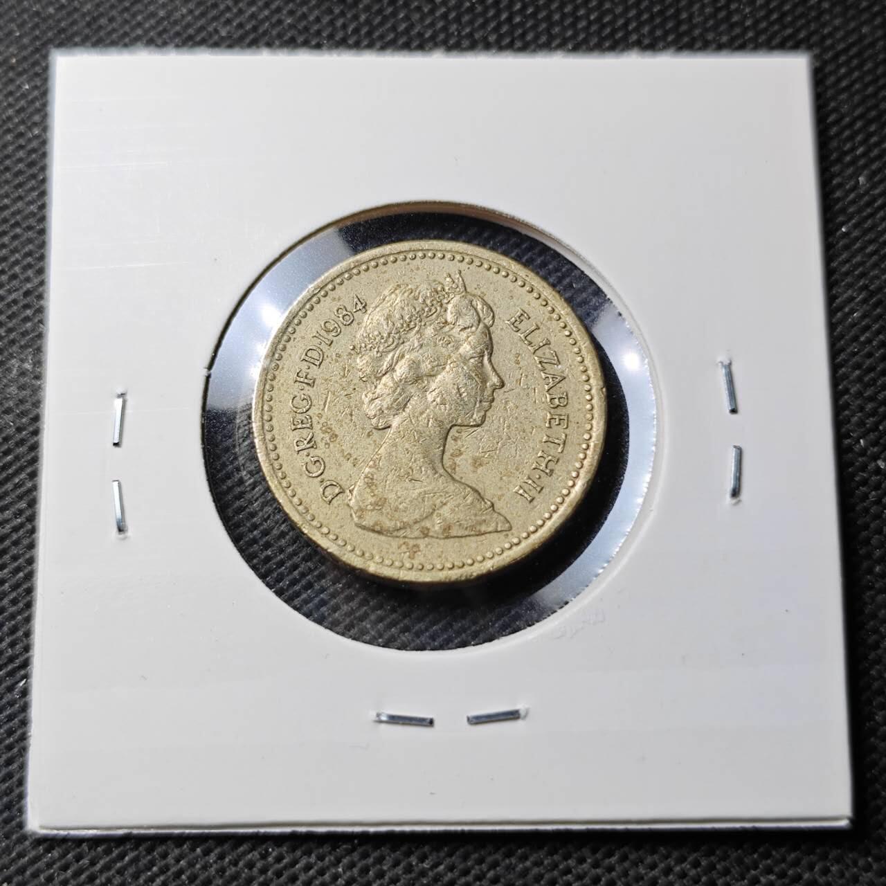 KK钱币收藏小铺  第374场  2月预留时间 周末发货  英国1镑