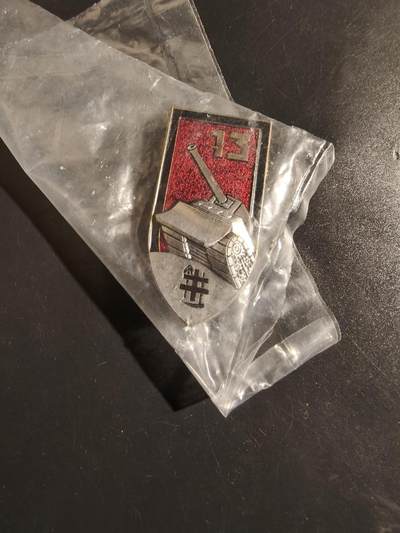 老王徽章第164期 - 法国第13工兵团证章 