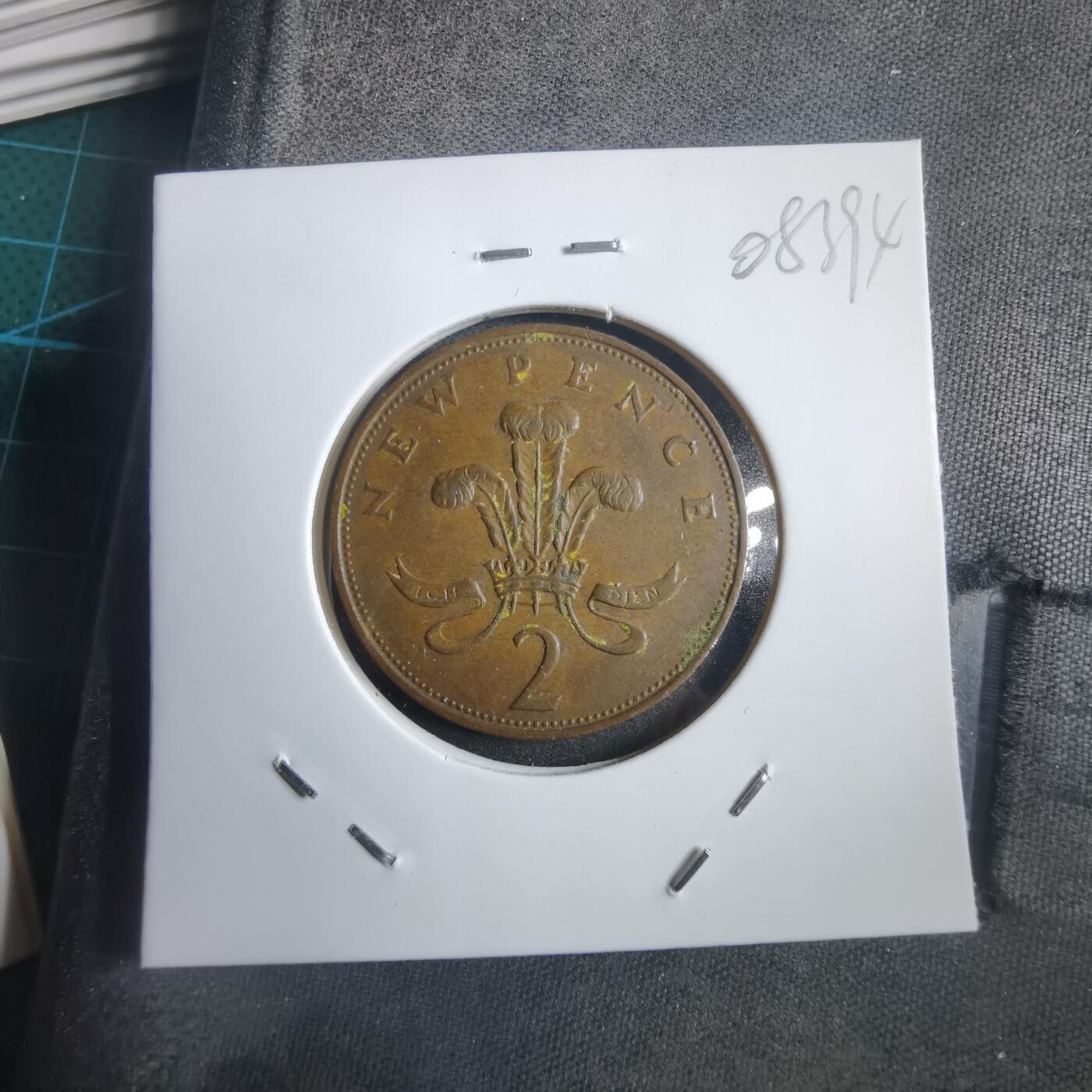 沼泽如烟--第908场 英国1972年2便士