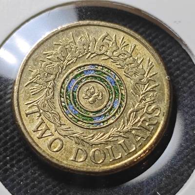 KK钱币收藏小铺  第374场  2月预留时间 周末发货 -  澳大利亚2元彩色纪念币