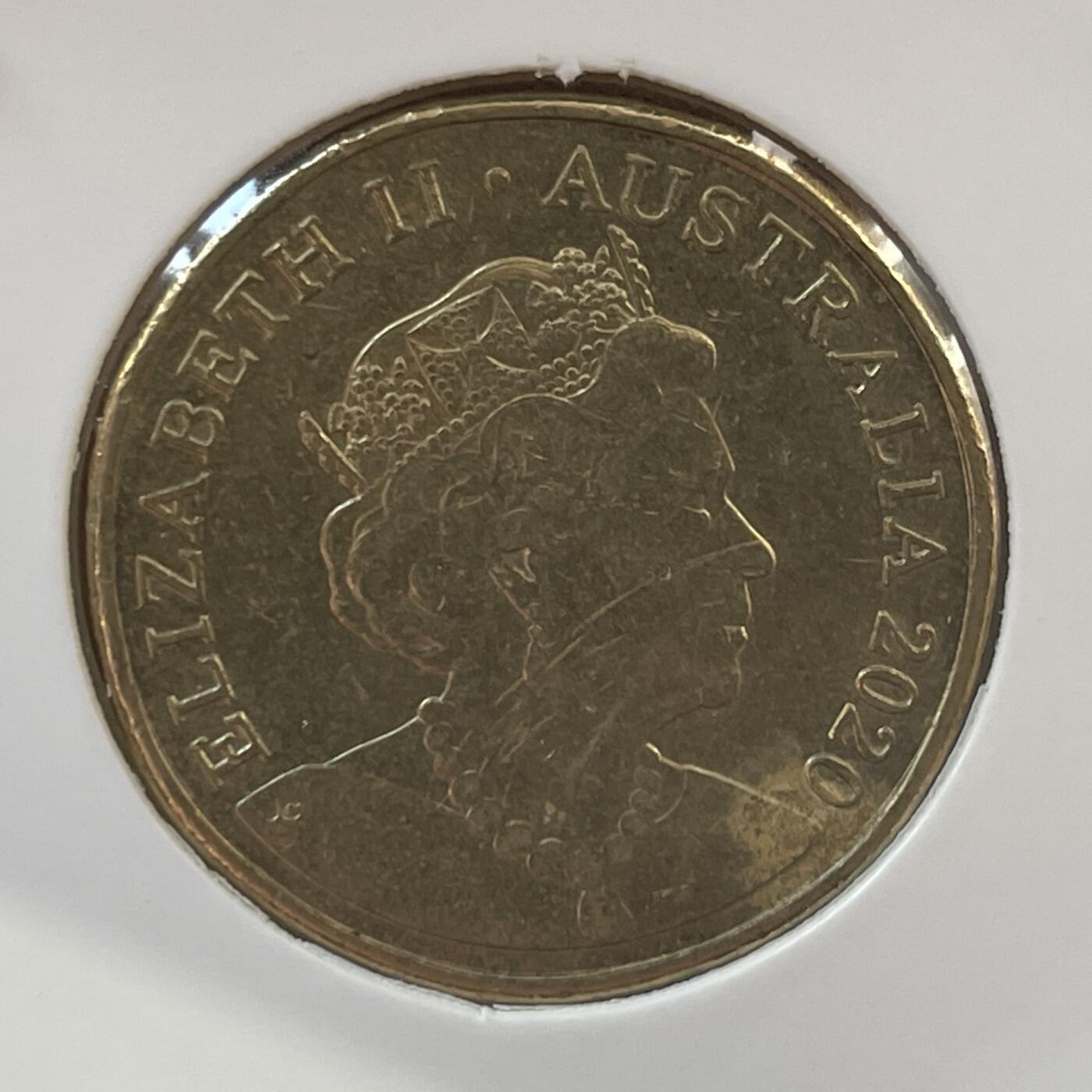 【澳大利亚硬币】限时专场（1澳元 ~4.6557人民币 ）   澳大利亚2022年1澳元航空纪念币一枚【29】