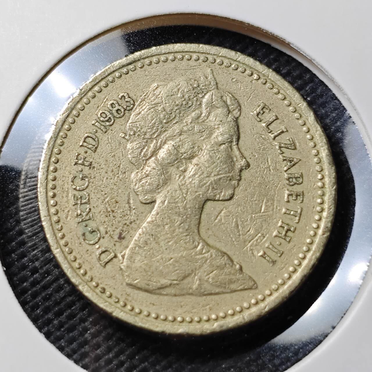 KK钱币收藏小铺  第374场  2月预留时间 周末发货  英国1镑