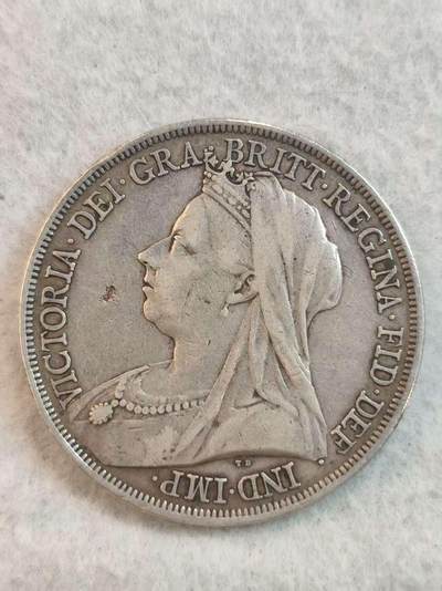 G&W世界散币，银币处理专场（第37场） - 英国1893年1克朗  银币   