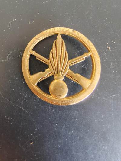 老王徽章第164期 - 法国步兵贝雷帽徽 