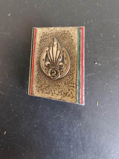 老王徽章第164期 -  法国外籍军团第2步兵团证章