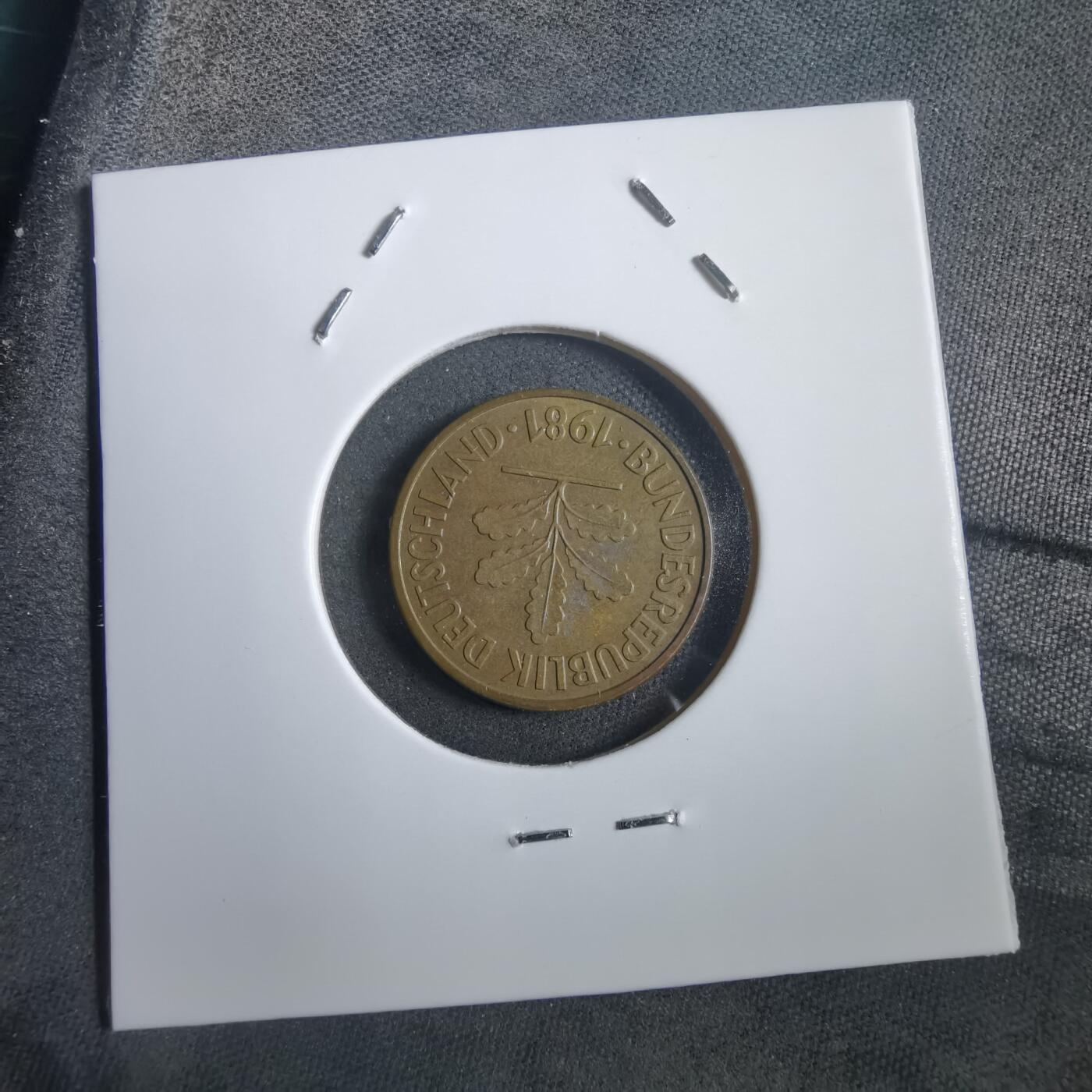 沼泽如烟--第908场 德国1981年5芬尼