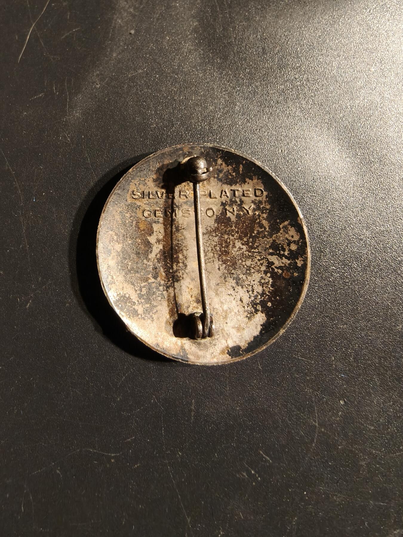 老王徽章第164期  美国陆军航空兵运输司令部证章      二战时期横针版