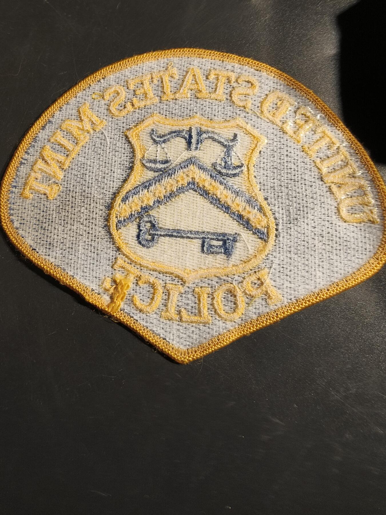 老王徽章第164期 美国铸币局警察臂章 