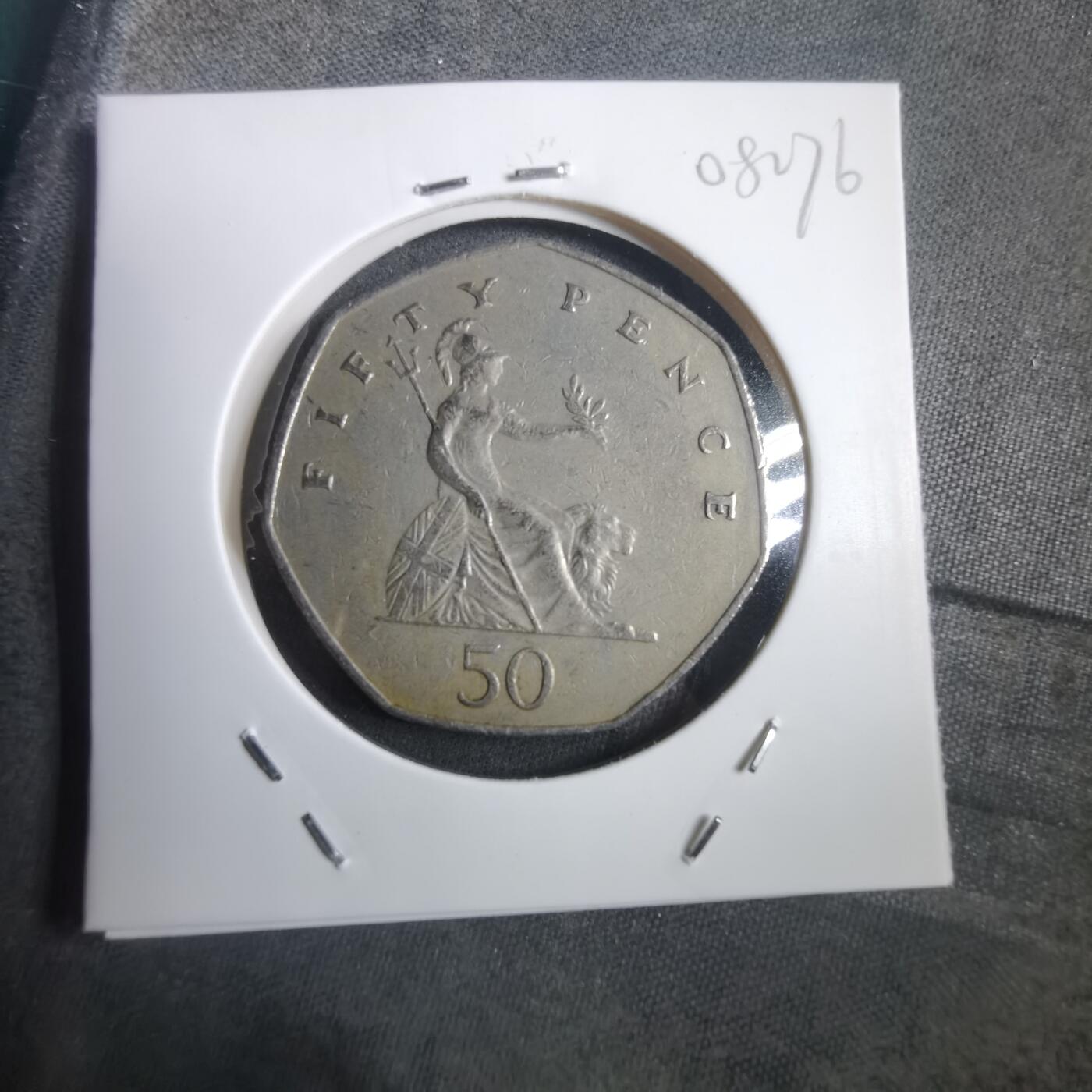 沼泽如烟--第908场 英国1983年50便士