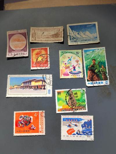 PCAI钱币21-613  邮票小专场 - 解放后的邮票一组