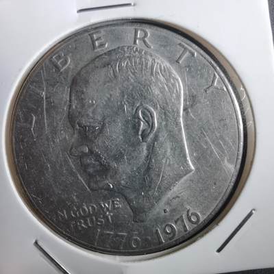 沼泽如烟--第908场 - 美国1976年一元纪念币