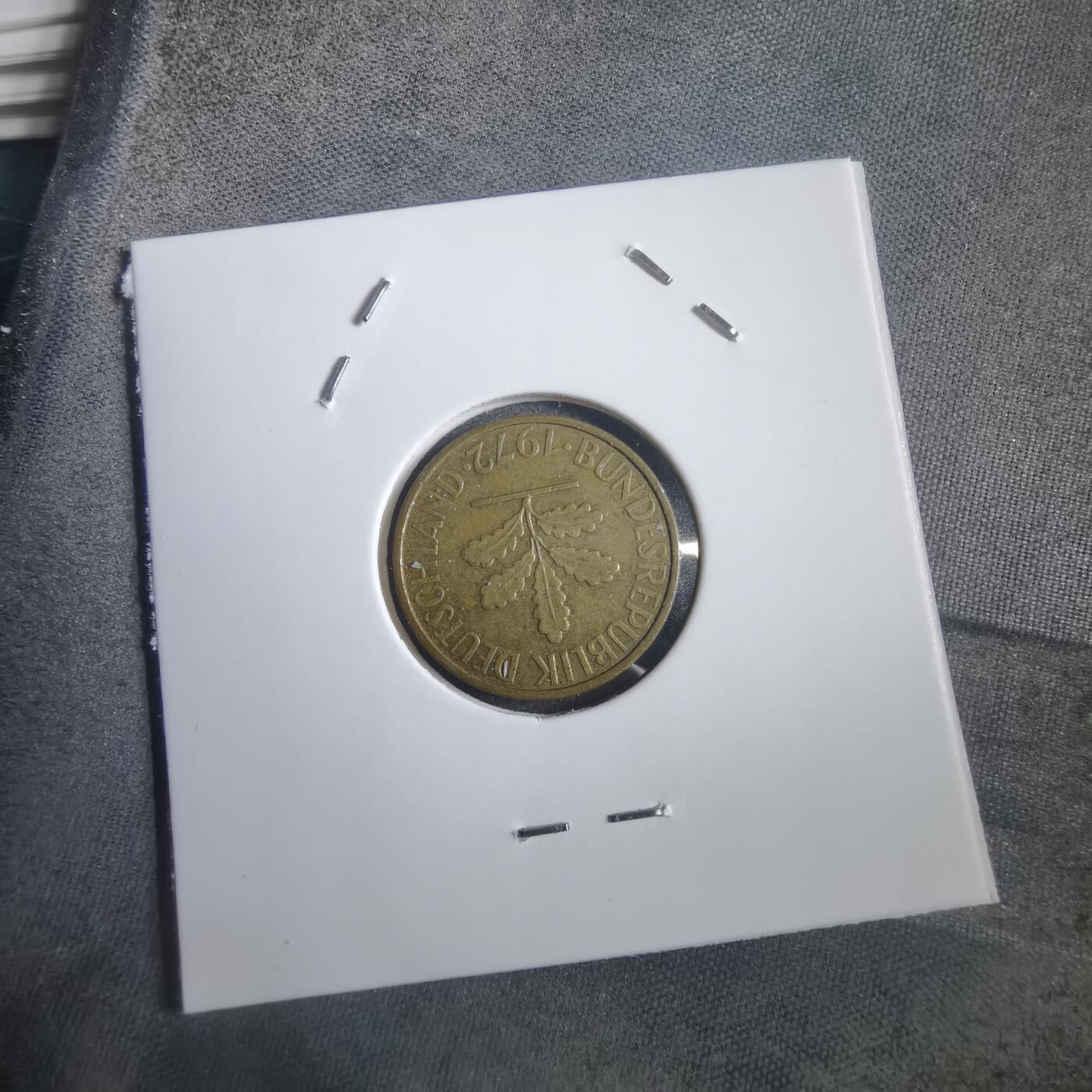 沼泽如烟--第908场 德国1972年5芬尼