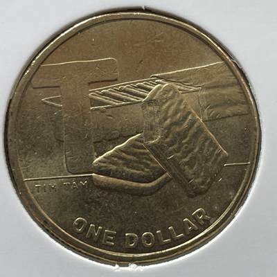 【澳大利亚硬币】限时专场（1澳元 ~4.6557人民币 ） - 澳大利亚1澳元保护环境纪念币一枚【22】