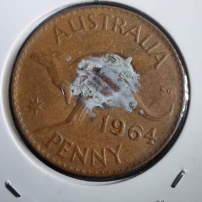 沼泽如烟--第908场 - 澳大利亚1964年1便士