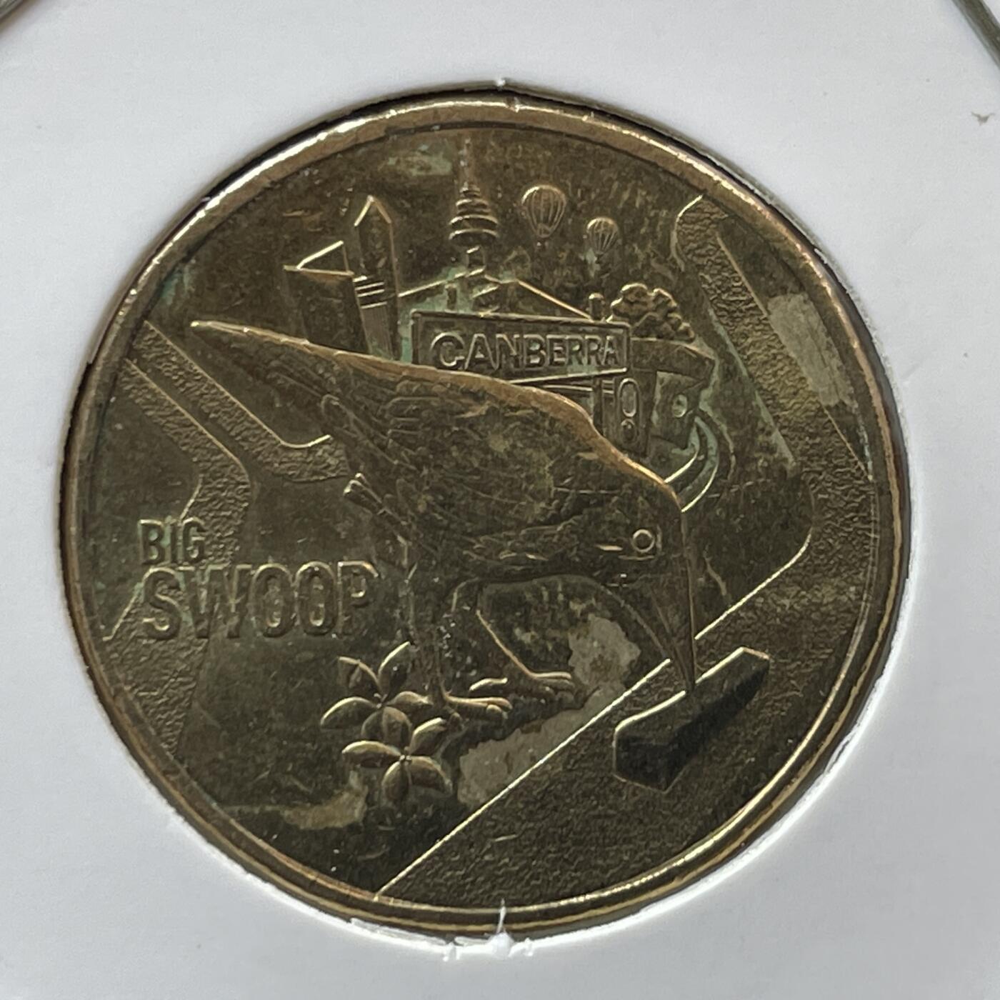 【澳大利亚硬币】限时专场（1澳元 ~4.6557人民币 ） 1澳大利亚1元保护环境纪念币一枚【20】