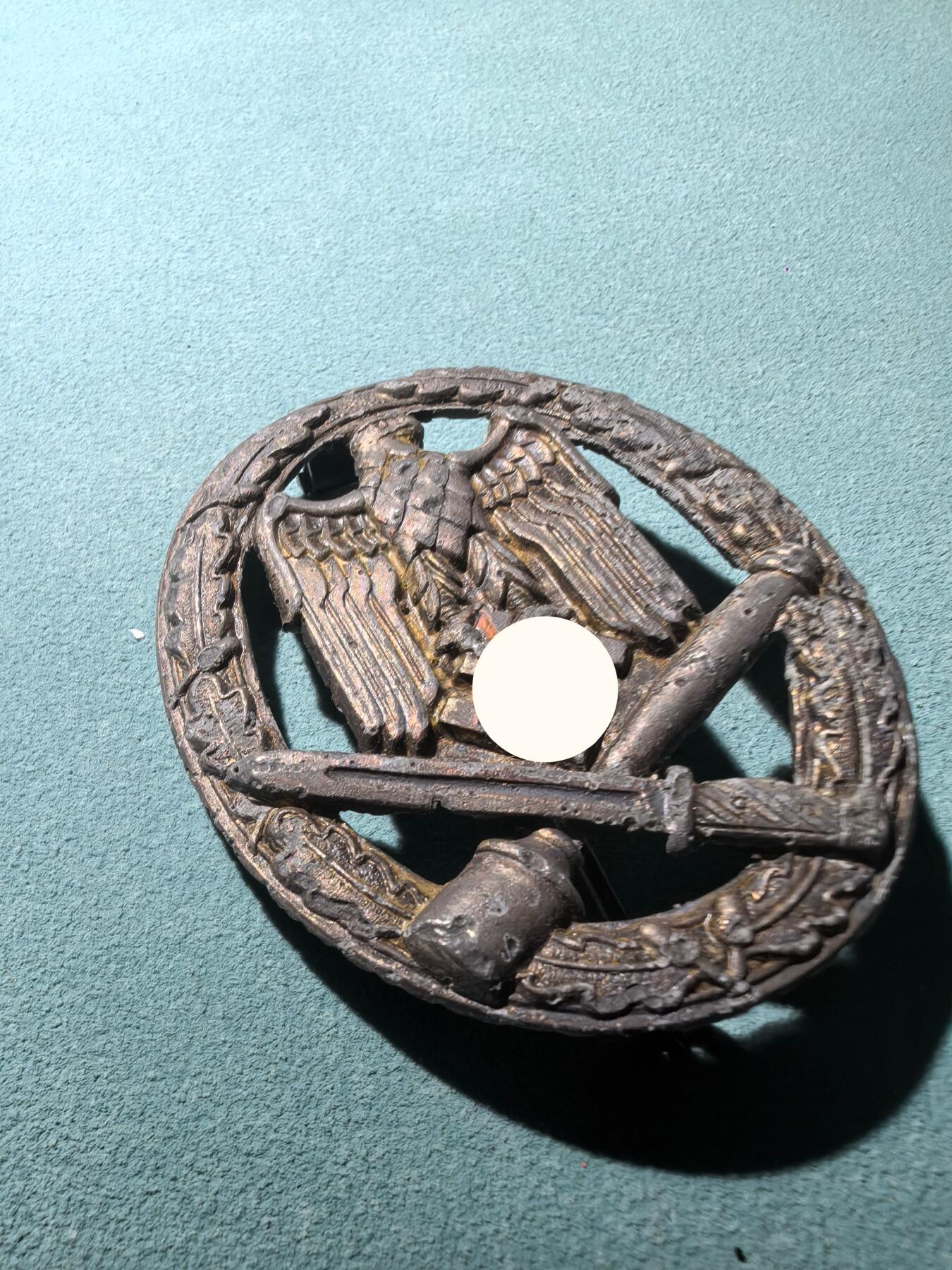 盛世勋华——号角文化勋章邮票专场拍卖第288期 德国（1939）普通突击奖章 冲压版