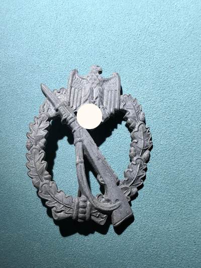 盛世勋华——号角文化勋章邮票专场拍卖第288期 - 德国（1939）步兵突击奖章 带少见Hauptmunzamt厂标