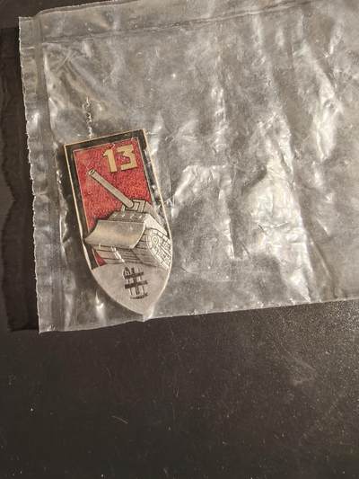 老王徽章第164期 -  法国第13工兵团证章 