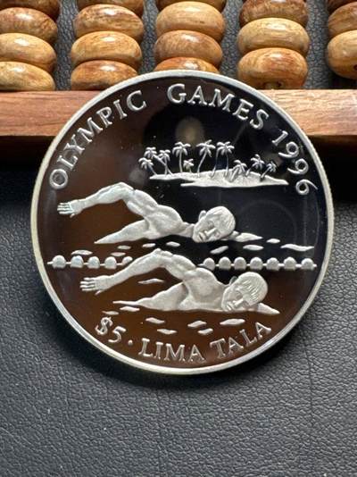 ❤️【币观天下】❤️ 第331期钱币拍卖- 2025.11.21周五晚上6点半场-长期征集拍品 - 托克劳1994年96奥运会纪念银币