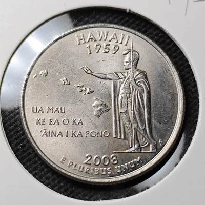 KK钱币收藏小铺  第374场  2月预留时间 周末发货 -  美国25分纪念币