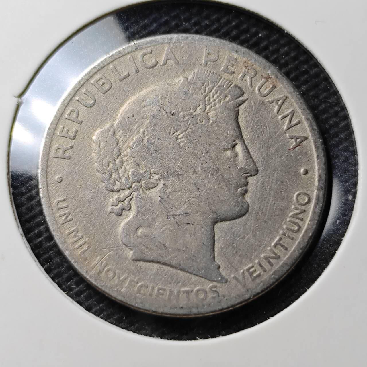 KK钱币收藏小铺  第374场  2月预留时间 周末发货  智利20分