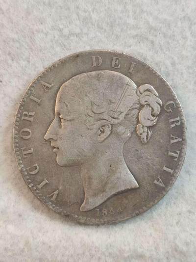 G&W世界散币，银币处理专场（第37场） - 英国1844年1克朗  银币