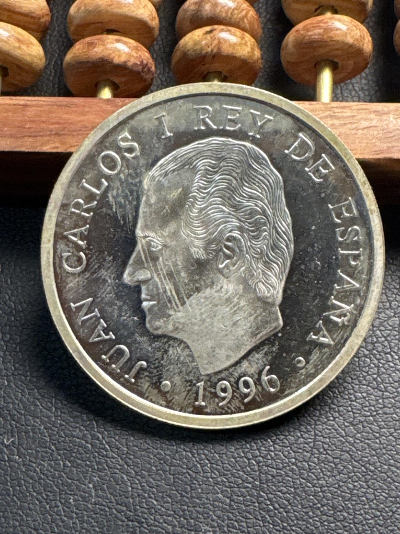 ❤️【币观天下】❤️ 第331期钱币拍卖- 2025.11.21周五晚上6点半场-长期征集拍品 西班牙1996年1000比塞塔奥运纪念银币