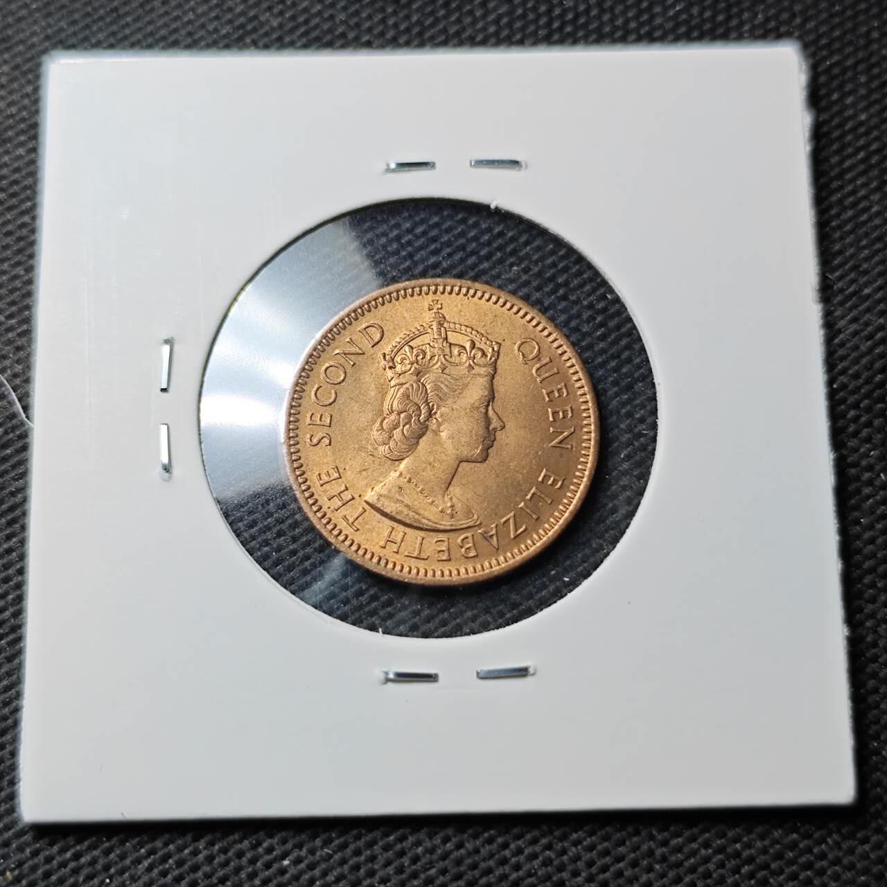 KK钱币收藏小铺  第374场  2月预留时间 周末发货  1955塞浦路斯3米尔铜币 好品