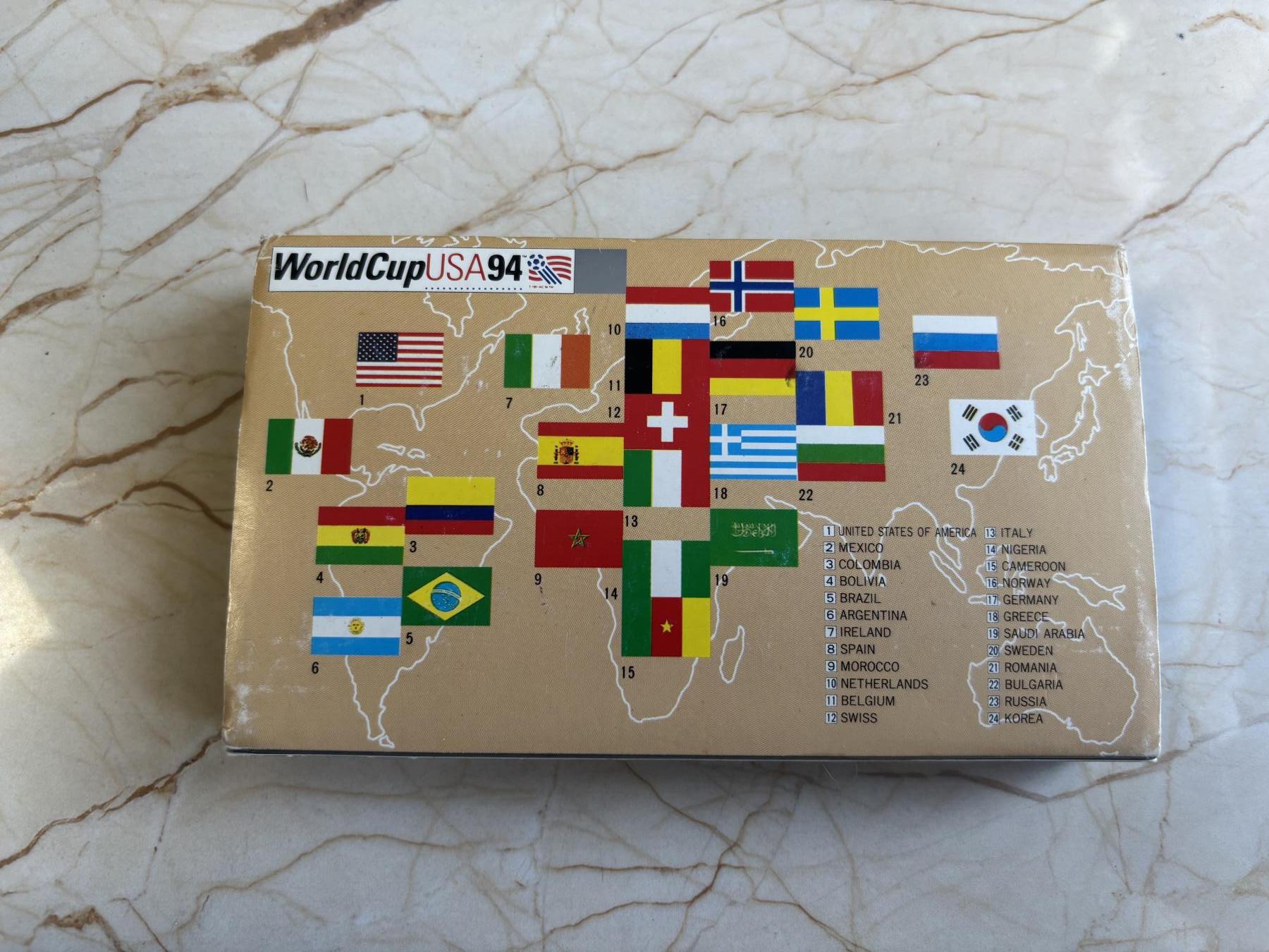 第182期拍卖 1994年美国双币套 美国世界杯（1美元+半美元） 26.73克900银 盒证全