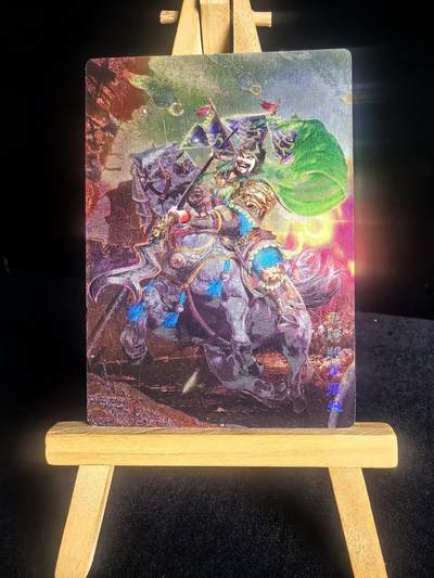 无佣金 不寄存 不收拍 链接少 我只是一个小小的卡牌收藏玩家   需要多宫大佬请私聊 部分卡牌设有底价（不想玩的那么累，即使有底价也会比市场价便宜的多，懂的自然懂） 拒绝小号抬价 大家放心拍 所有拍品部分套有卡膜 部分卡牌多宫 自制卡牌 不包厂瑕 放大镜 品控 勿拍 流拍商品会循环 感谢大家支持 留个关注 不定时上新 谢谢 - 奇点卡牌 原创三国五虎 冷烫张飞