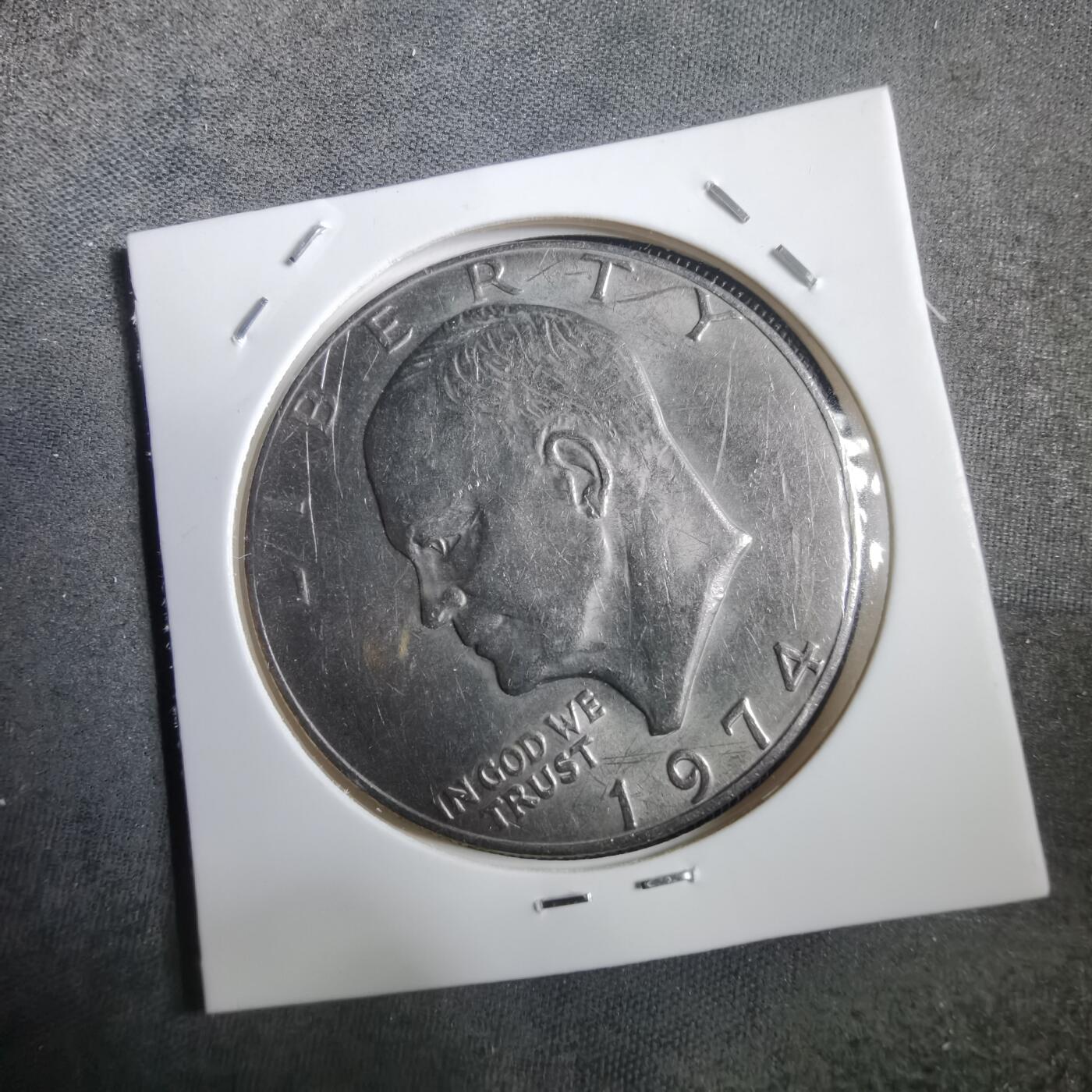 沼泽如烟--第908场 美国1974年一元