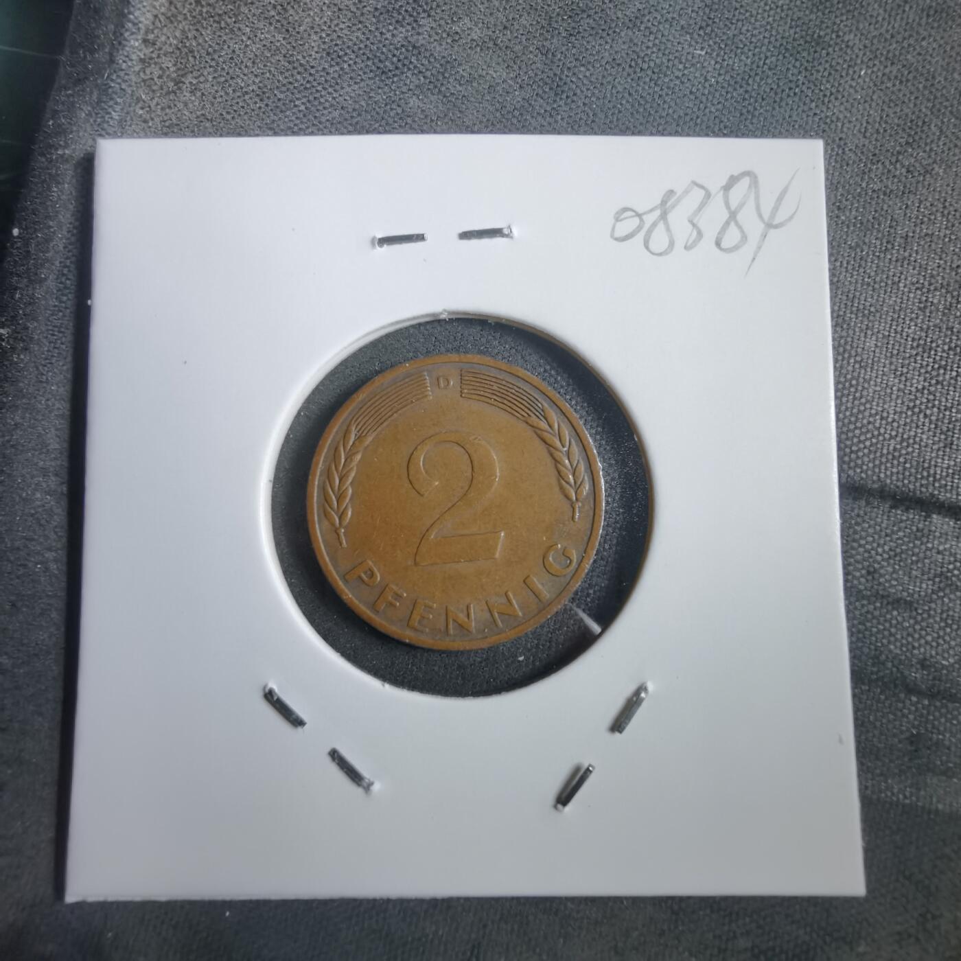 沼泽如烟--第908场 德国1970年2芬尼