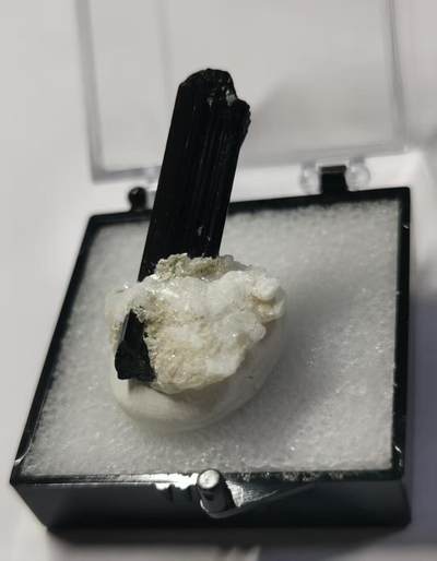 七河·世界钱币杂件水晶矿标小拍（总第28期） - 藏家出品g3 巴基斯坦黑碧玺矿物标本 本件拍品由合作藏家负责邮寄