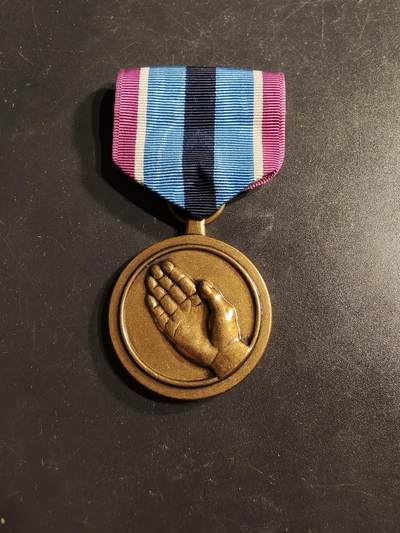 老王徽章第164期 -  美国武装力量人道主义服务奖章