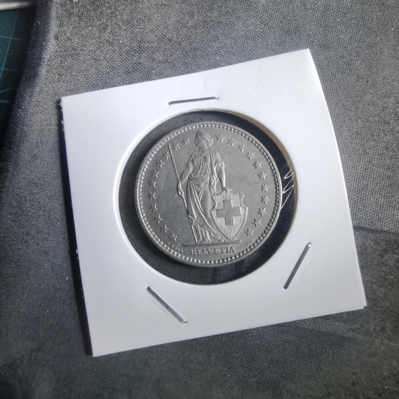 沼泽如烟--第908场 瑞士1968年2法郎