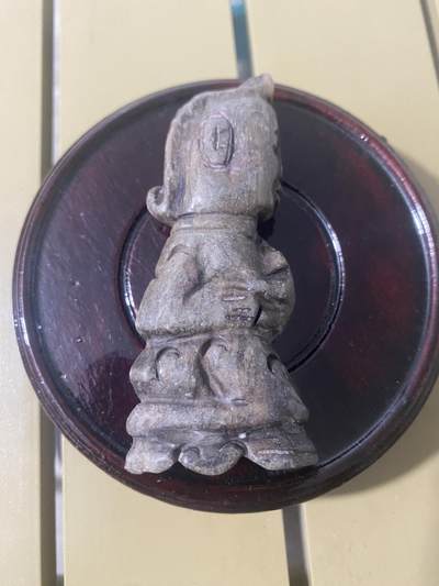 江南站杂项场 - 老玉雕手把件