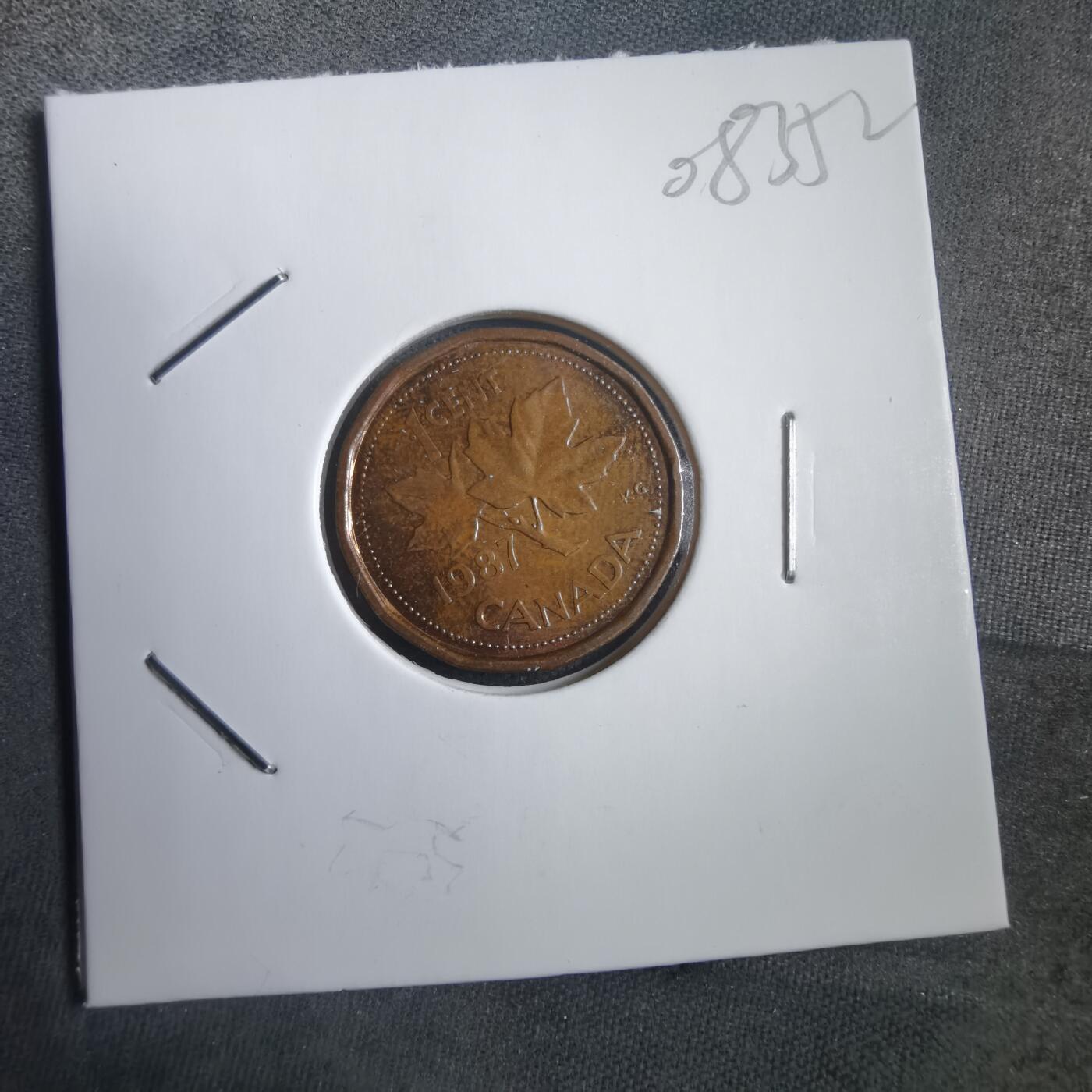 沼泽如烟--第908场 加拿大1987年一分