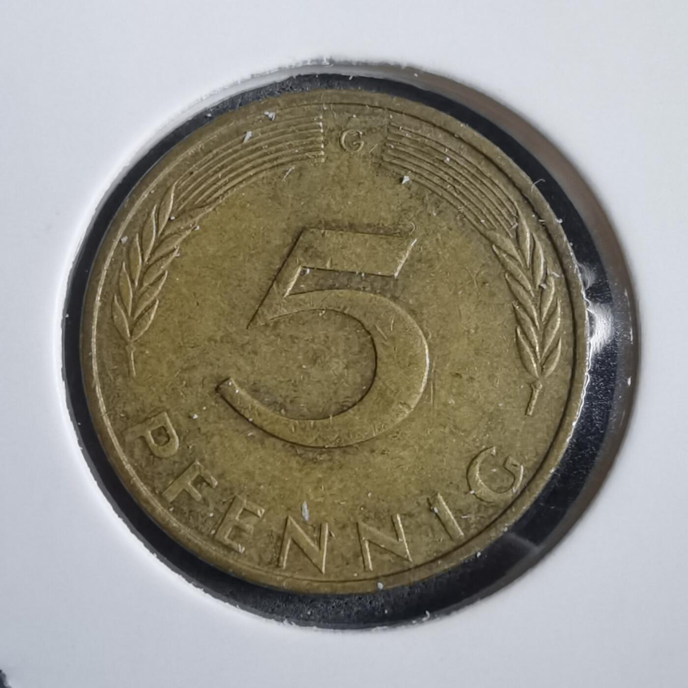 沼泽如烟--第908场 德国1972年5芬尼