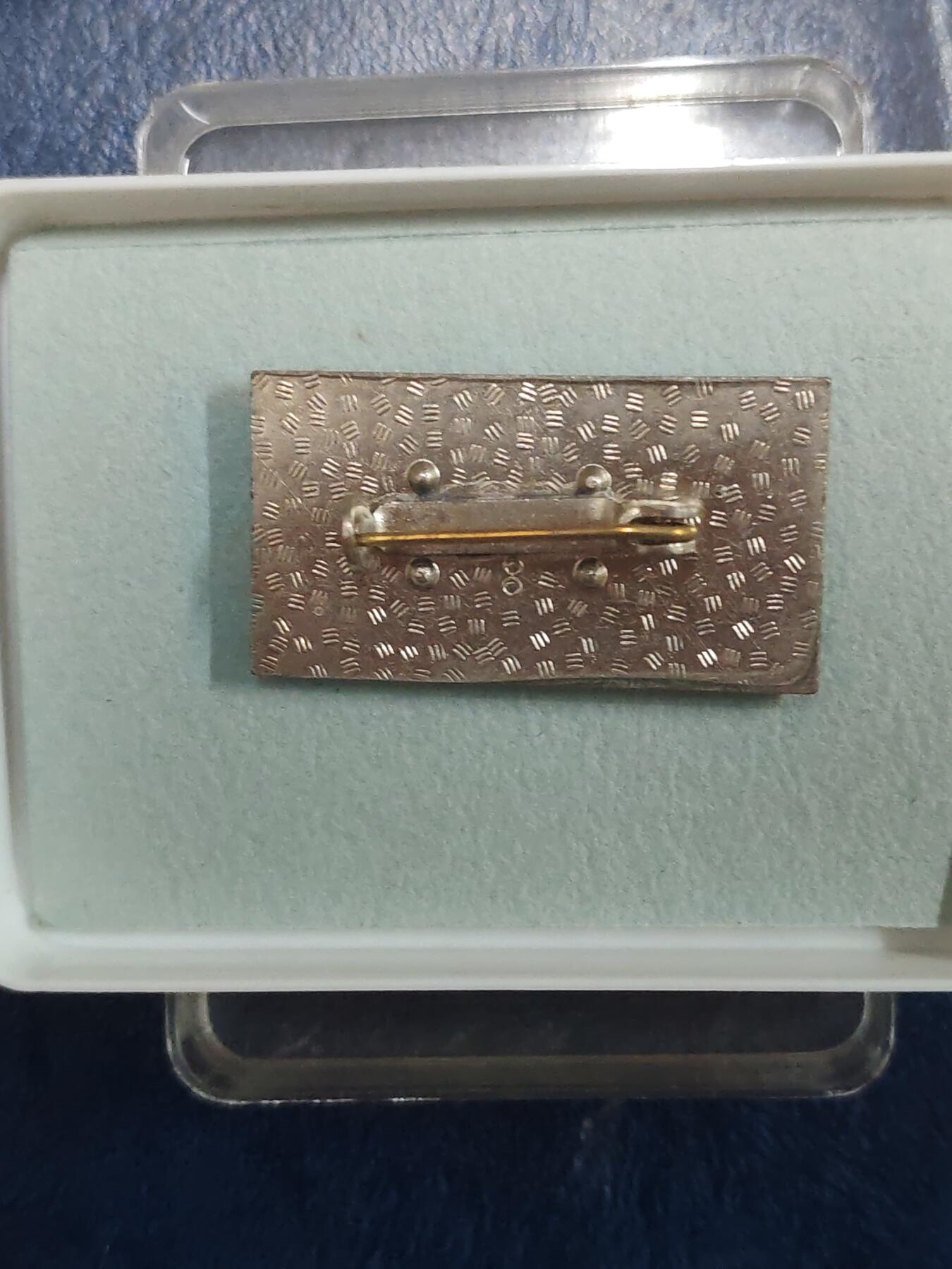 荷兰第129期勋赏拍卖 民主德国银级全国民族阵线徽章 带原盒