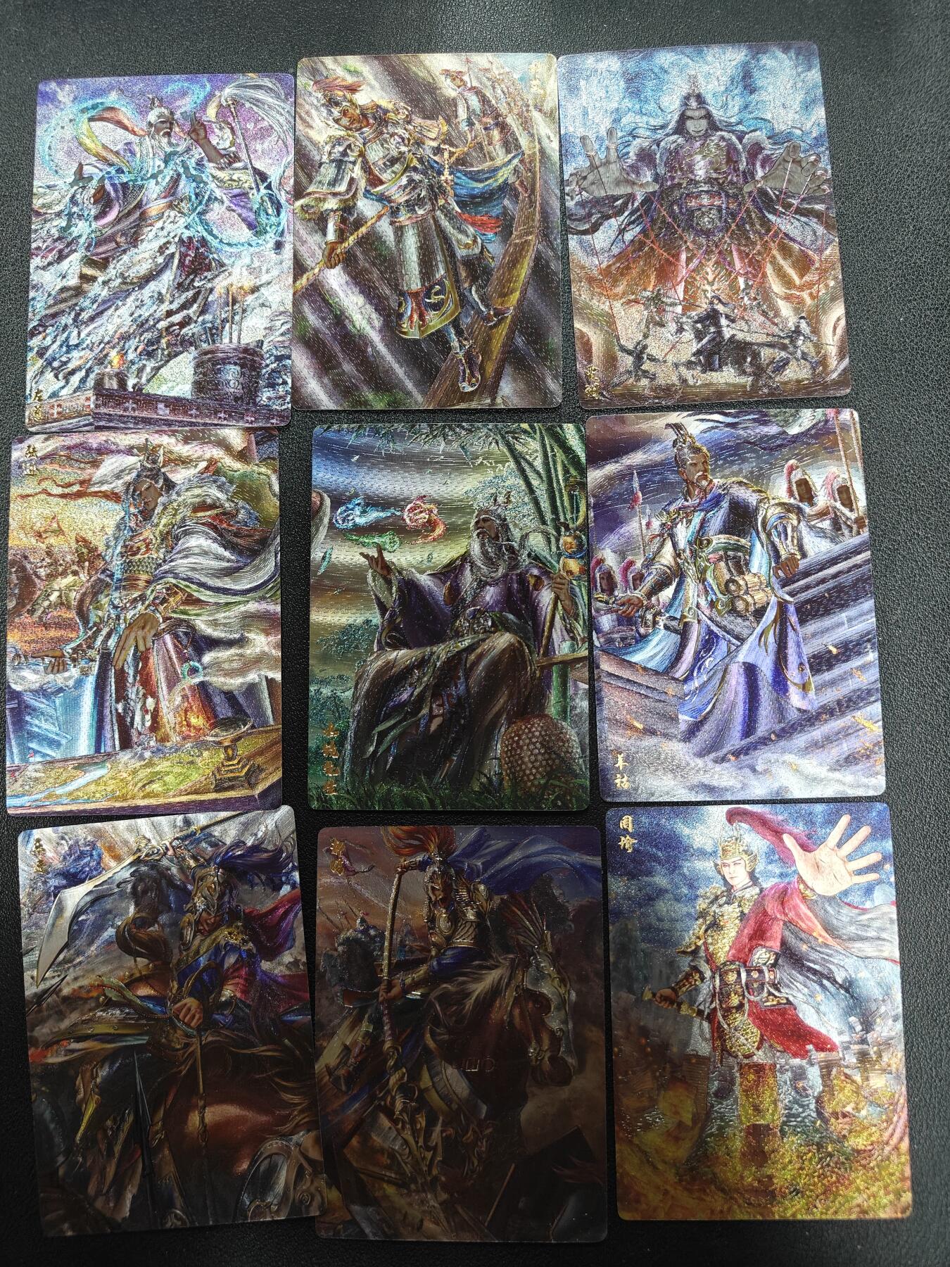 天玑星卡拍第140期《11.20周四截拍》持续收拍收评中 满赠卡需备注 卡玩帕克 雄图三国 散卡9张 粗闪